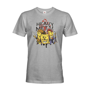 Vtipné pánské tričko s potlačou Heavy metal pre milovníkov metalu a chémie